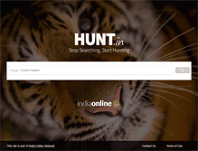 Tablet Screenshot of hunt.in