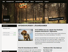 Tablet Screenshot of hunt.se